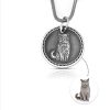 Handcrafted Custom Necklace – Create a Personalized Pendant with Your Photo, Pet, Name, Fingerprint, or Special Message