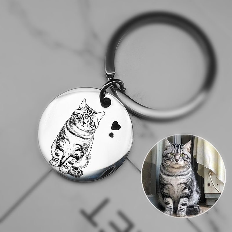 Handcrafted Custom Necklace – Create a Personalized Pendant with Your Photo, Pet, Name, Fingerprint, or Special Message