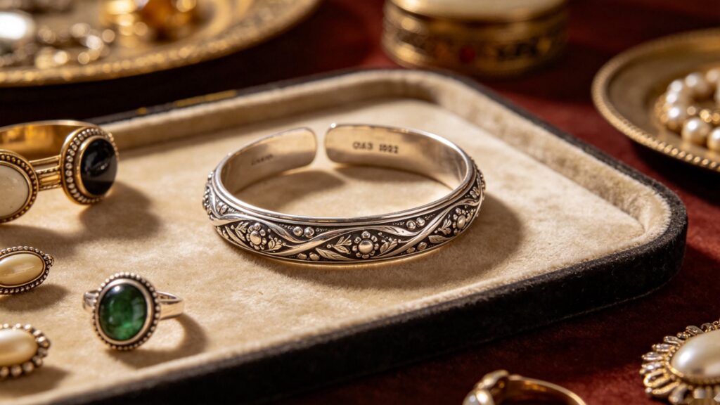 Antique Silver Jewelry: How to Spot Valuable Pieces at Estate Sales