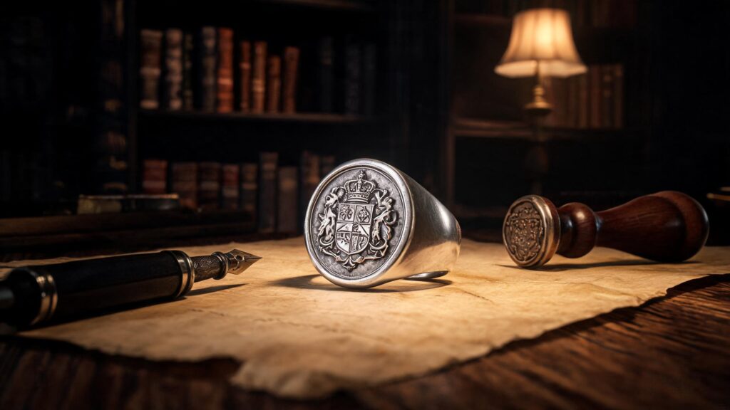 Custom Silver Signet Ring Face Design: Size, Shape, and Engraving Limits