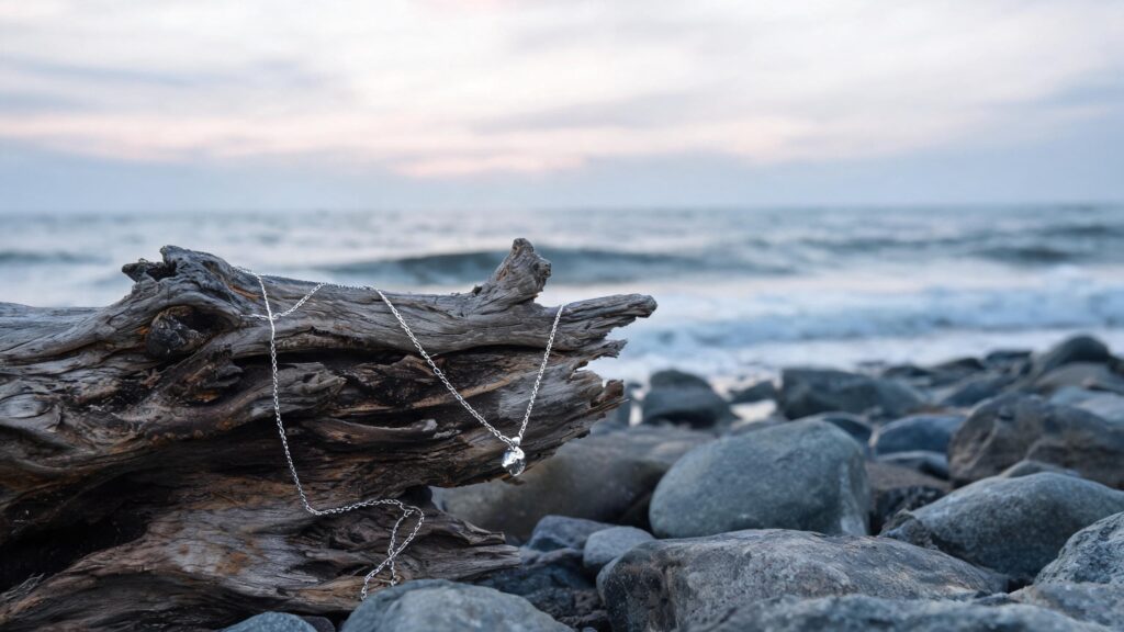 How to Photograph Silver Jewelry Outdoors Without Harsh Reflections