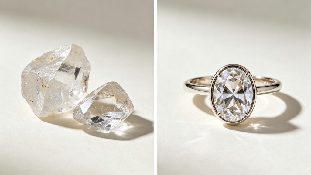 Raw vs Cut Gemstones in Silver Jewelry: What Looks Better, What Lasts