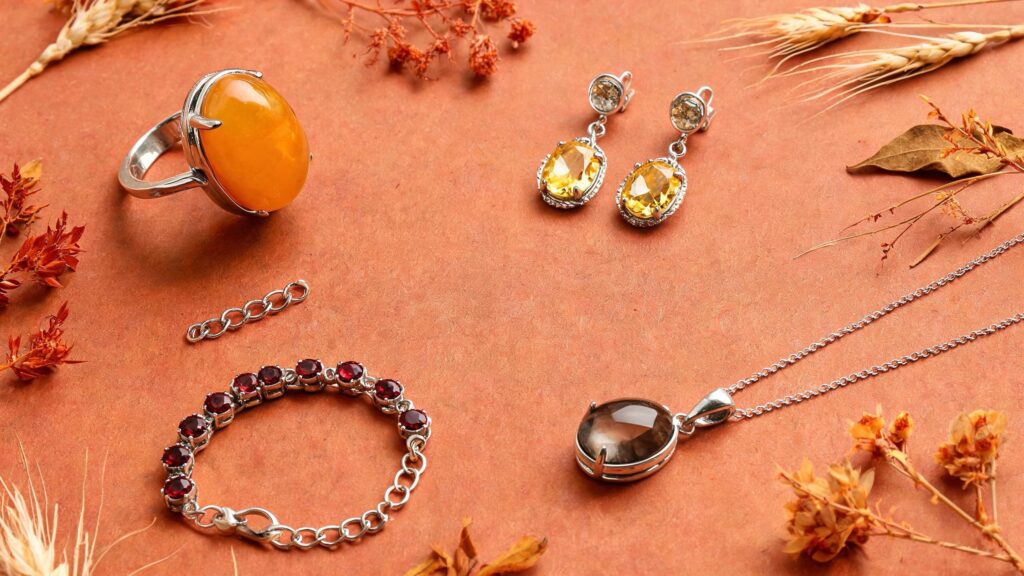 Silver Jewelry Color Story for Autumn: Warm Stones, Cool Metal