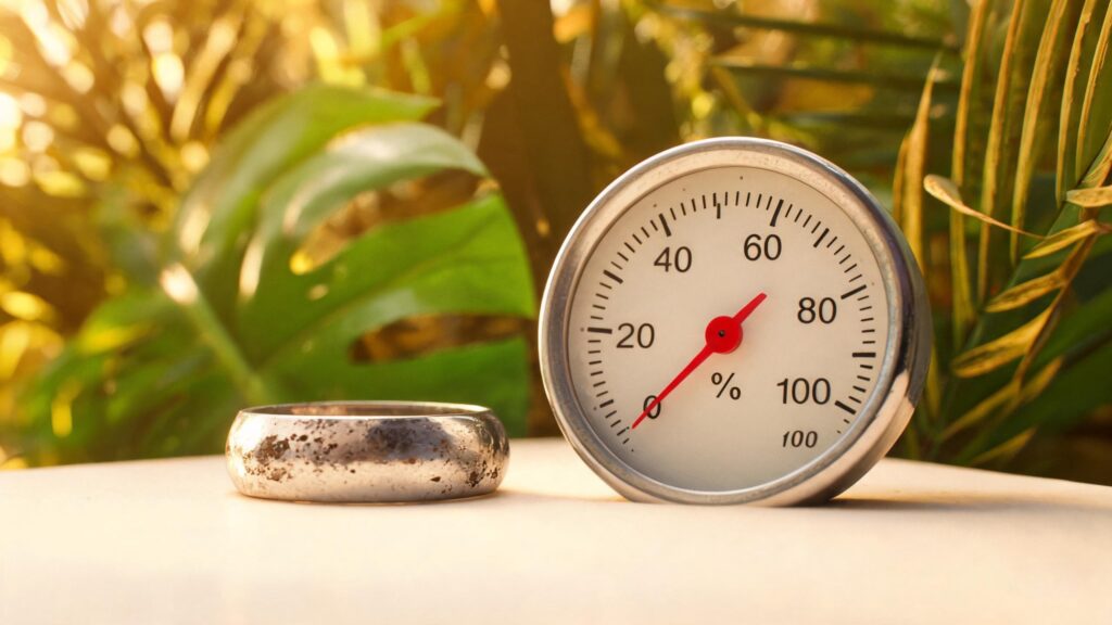 Silver Jewelry for Hot Climates: Sweat, Humidity, and Tarnish Acceleration