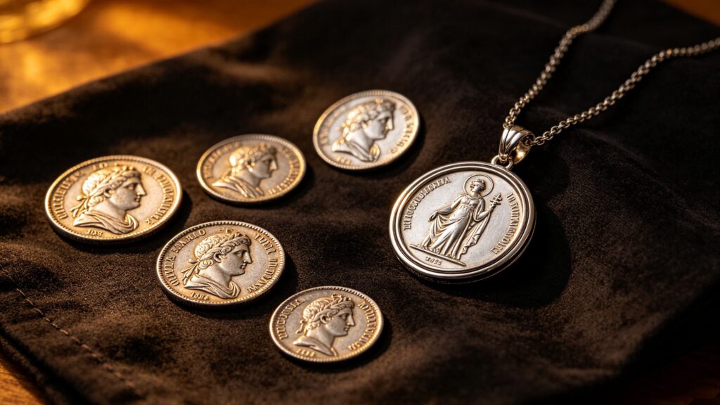 The History of Sterling Silver Jewelry: From Ancient Coins to Modern Pendants